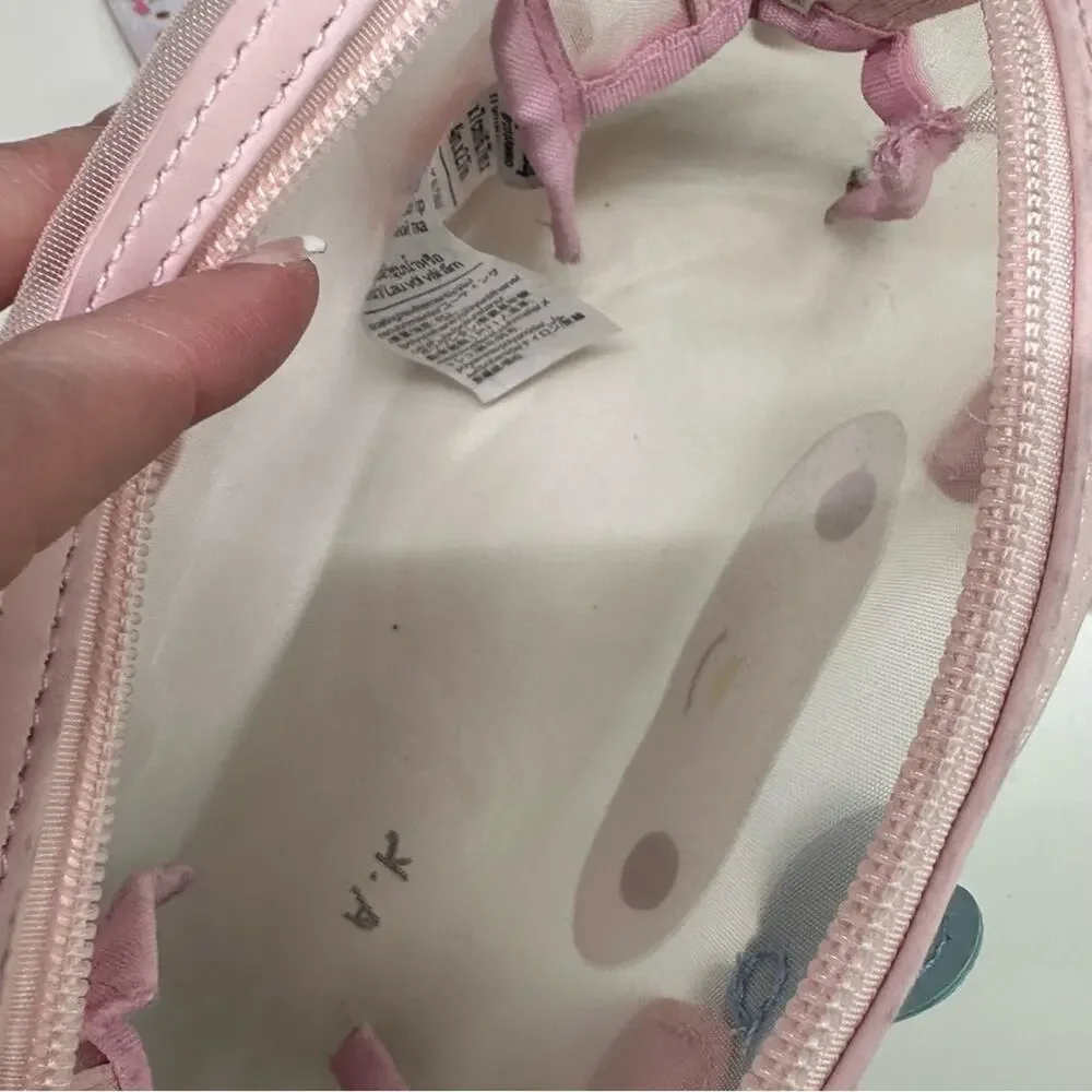 Bundle: Sanrio | My Melody Makeup Bag or Pencil Pouch & Lanyard | Pink